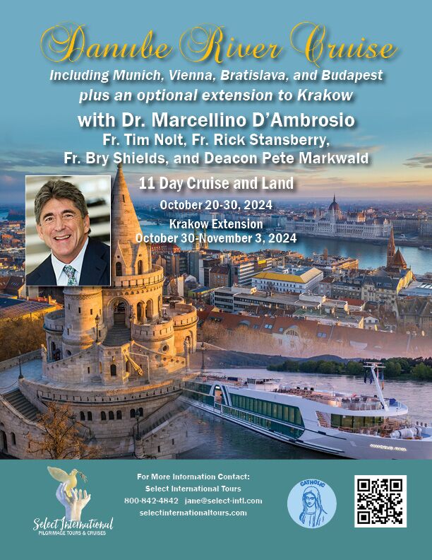 Danube River Cruise Including Munich, Vienna, Bratislava, and Budapest with Dr. Marcellino D'Ambrosio
