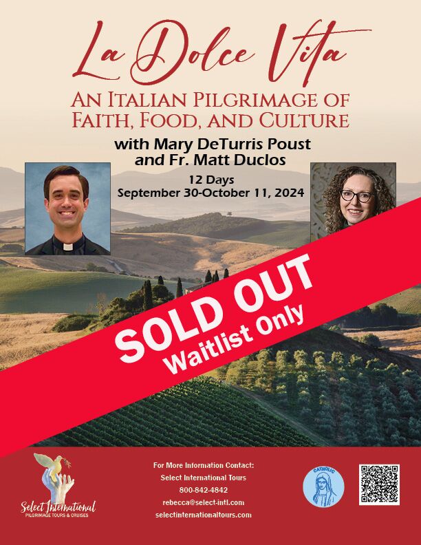 An Italian Pilgrimage of Faith, Food, and Culture with Mary DeTurris Poust