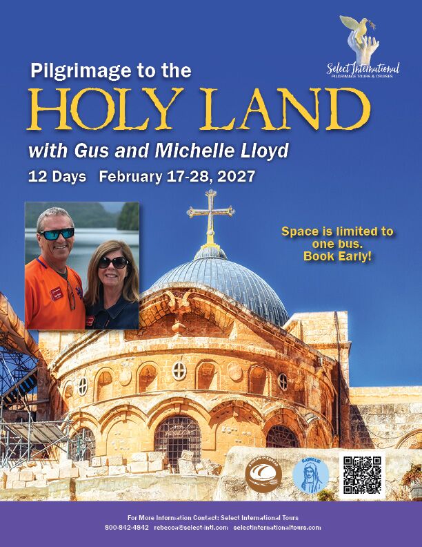 Pilgrimage to the Holy Land with Gus and Michelle Lloyd