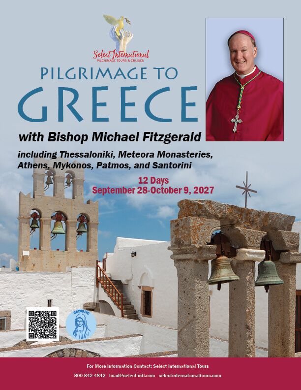 Pilgrimage to Greece with Bishop Michael Fitzgerald